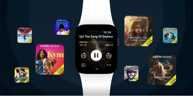 Apple Watch 端亚马逊有声读物应用 Audible 更新：可不再依赖苹果 iPhone